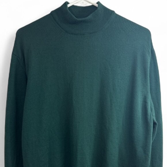 Valentino Studio Men’s XL 52 Merino Wool Mock Neck Sweater Italy Luxury Designer - Picture 11 of 16